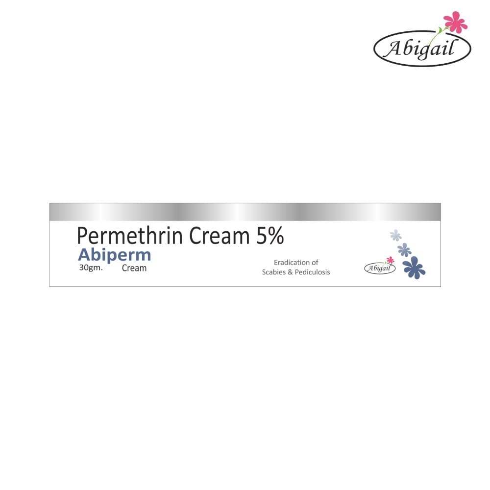 Abiperm-Cream-30gm-Permethrin-Cream-5%-Abigail-Care-Pharmaceutical-Best-Derma-Pharma-PCD-Franchise-Company