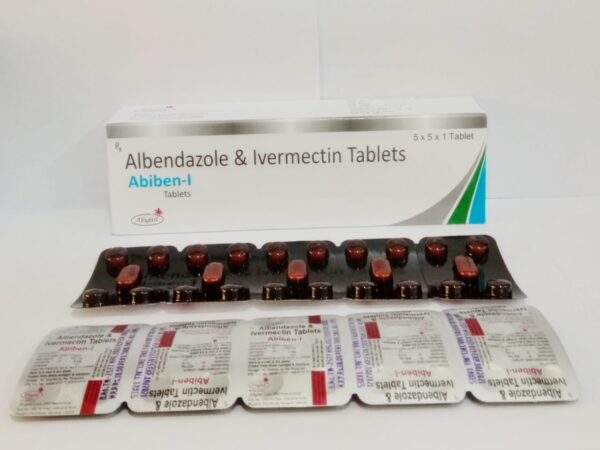 ALBENDAZOLE+INVERMECTIN TAB ( blister)